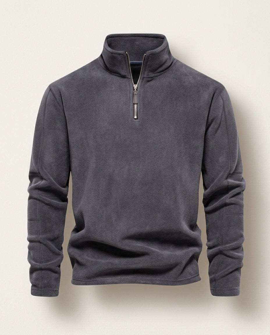 Barnett Men's Fleece Lined Zip Pullover