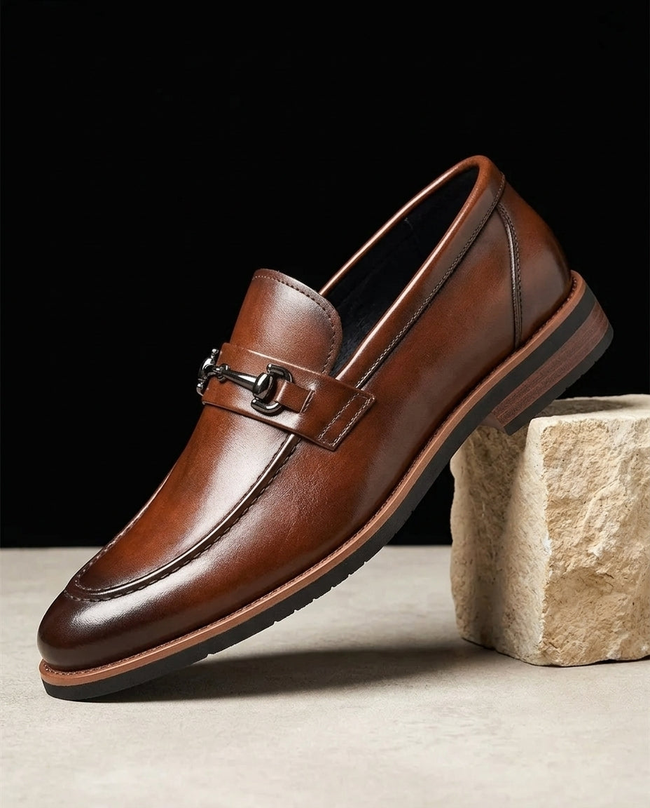 Sinclair Men's Leather Bit Loafers