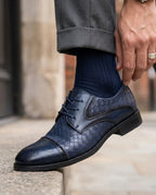 Hargrove Men's Woven Brogue Oxfords