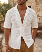 Palmer Men's Open Weave Summer Shirt