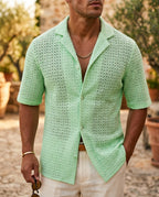 Palmer Men's Open Weave Summer Shirt