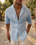 Palmer Men's Open Weave Summer Shirt