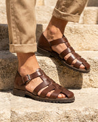 Victor Men's Woven Fisherman Sandals