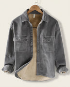 Beaumont Men's Fur Lined Corduroy Jacket
