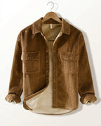 Beaumont Men's Fur Lined Corduroy Jacket