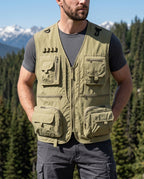Merrick Men's Multi Pocket Outdoor Vest