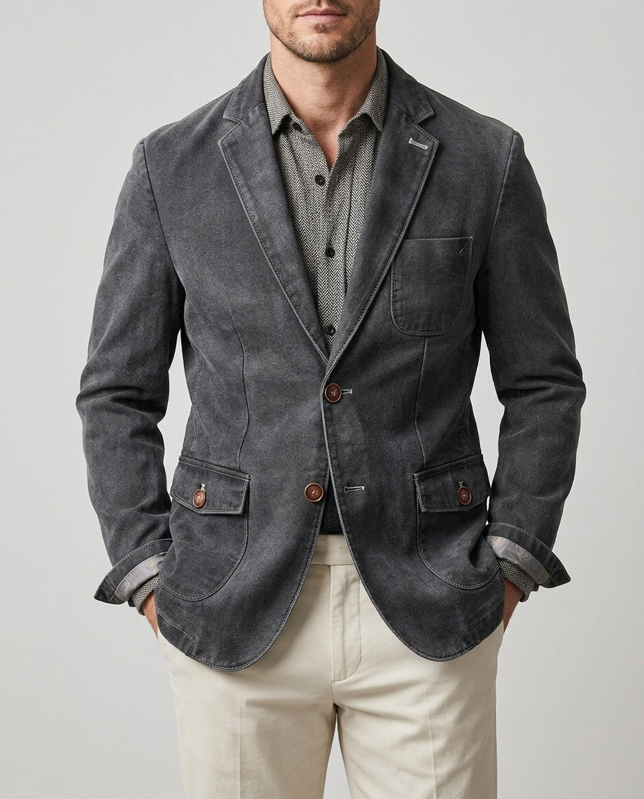 Ellery Men's Denim Blazer