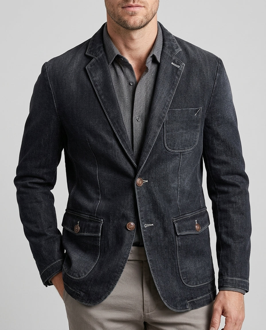 Ellery Men's Denim Blazer