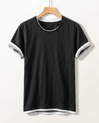 Ingram Men's Organic Cotton Layered Trim T-Shirt