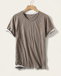Ingram Men's Organic Cotton Layered Trim T-Shirt