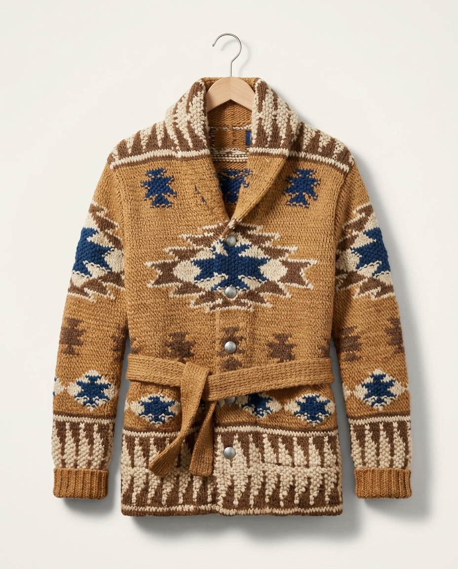 Wexford Men's Western Knit Cardigan