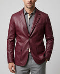 Osborne Men's Leather Blazer