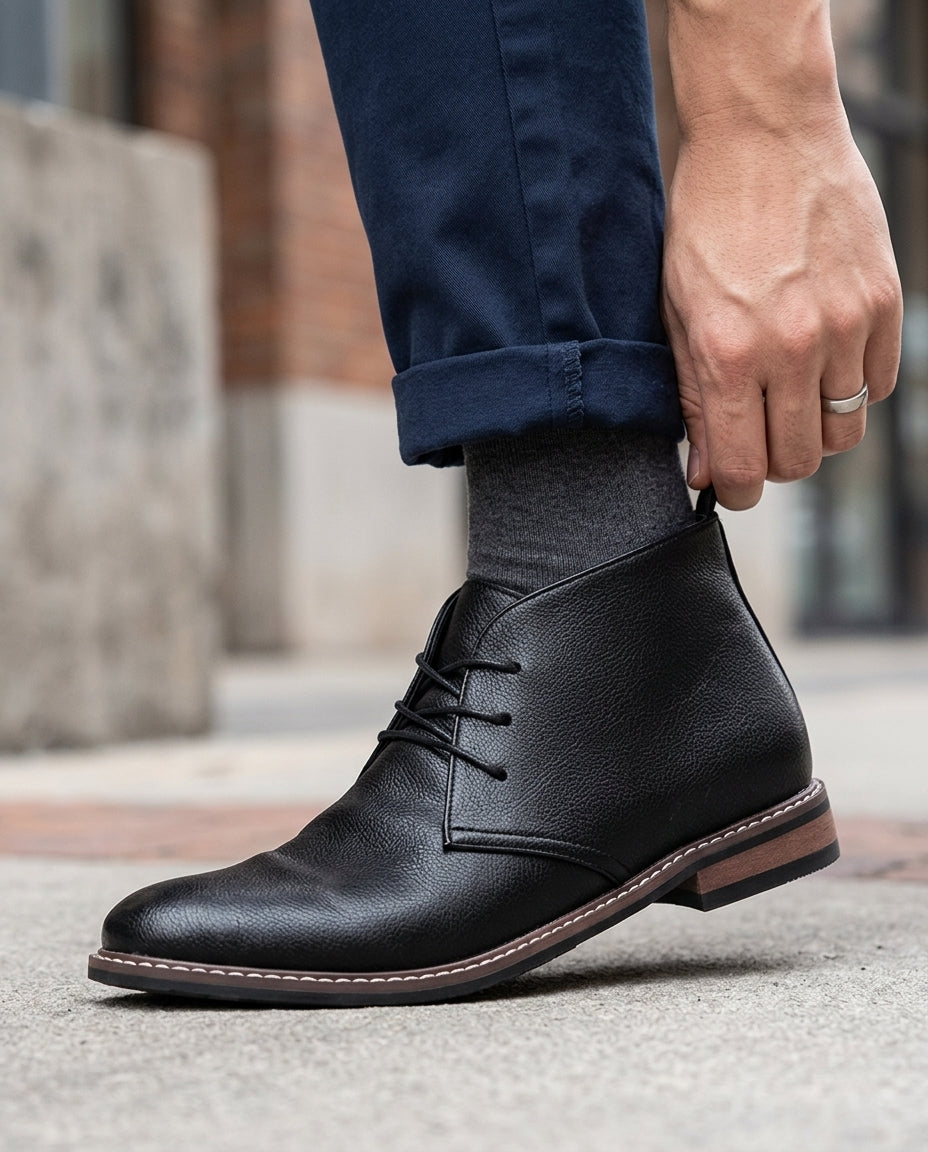 Osgood Men's Leather Chukka Boots