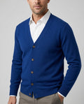 Merritt Men's Cashmere Blend V-Neck Cardigan