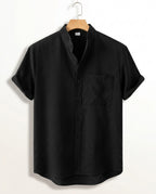 Radcliffe Men's Mandarin Collar Shirt