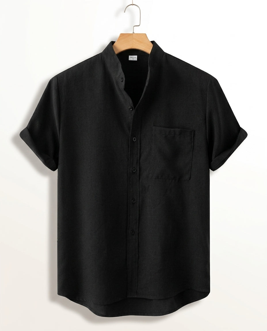 Radcliffe Men's Mandarin Collar Shirt