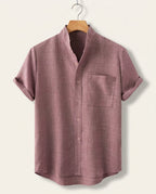 Radcliffe Men's Mandarin Collar Shirt