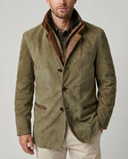 Attwood Men's Suede Button Jacket