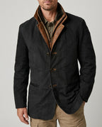 Attwood Men's Suede Button Jacket