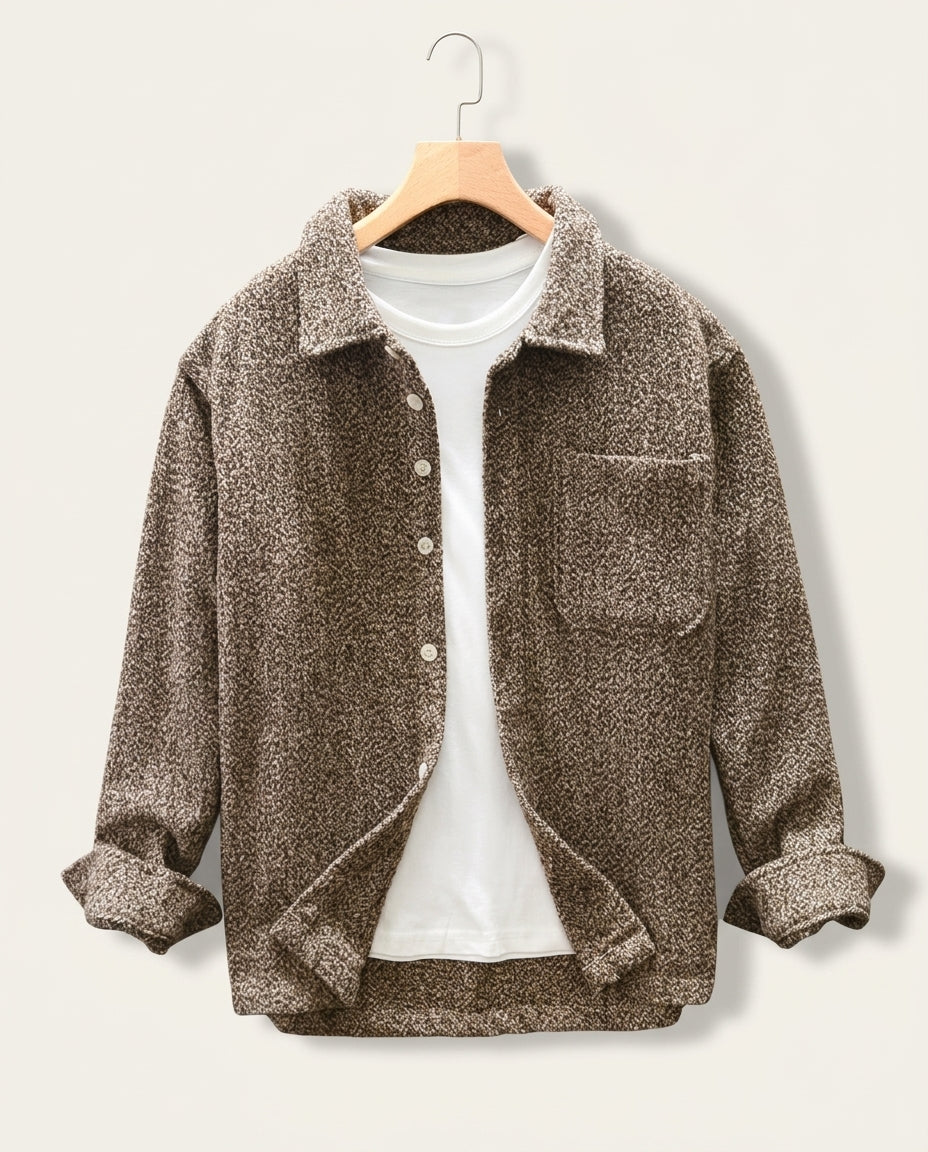 Attingham Men's Cashmere Blend Shirt