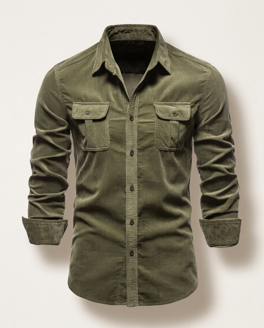 Kingsbury Men's Corduroy Utility Shirt