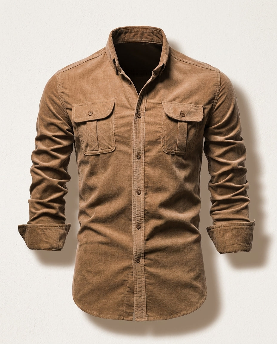 Kingsbury Men's Corduroy Utility Shirt