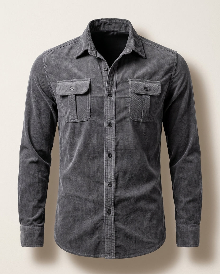 Kingsbury Men's Corduroy Utility Shirt