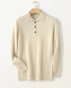 Marchetti Men's Cashmere Polo Sweater