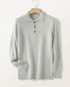 Marchetti Men's Cashmere Polo Sweater