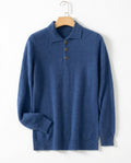 Marchetti Men's Cashmere Polo Sweater