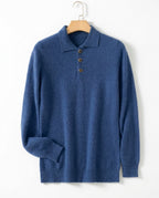 Marchetti Men's Cashmere Polo Sweater