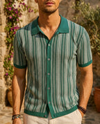 Osric Men's Vintage Striped Polo