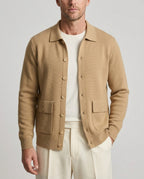 Ashwood Men's Virgin Wool Cardigan Jacket