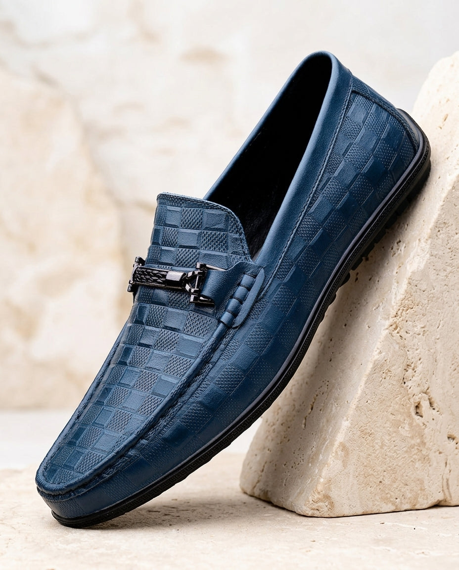 Kellerman Men's Leather Bit Loafers