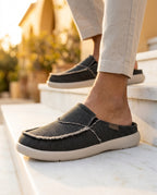 Aldermere Men's Canvas Mule Loafers