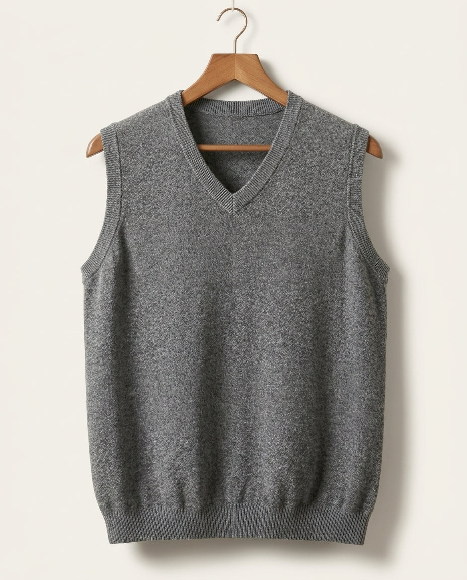Ashworth Men's Knit Cashmere Vest