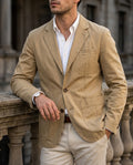 Whitcombe Men's Cotton Field Blazer