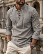 Castellan Men's Renaissance Linen Shirt