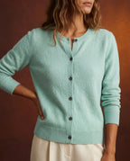 Kensington Women's Cashmere O-Neck Cardigan