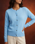 Kensington Women's Cashmere O-Neck Cardigan