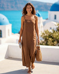 Rosalind Women's Cotton Cami Maxi Dress
