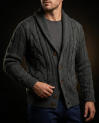 Whitfield Men's Shawl Collar Cardigan