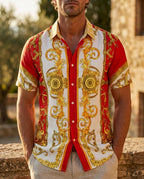 Ashford Men's Baroque Print Shirt