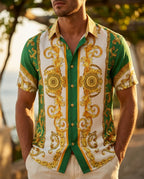 Ashford Men's Baroque Print Shirt