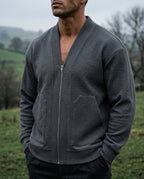 Prescott Men's Oversized Zip Cardigan Jacket