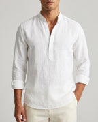 Grayson Men's Linen Blend Popover Shirt