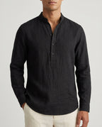 Grayson Men's Linen Blend Popover Shirt