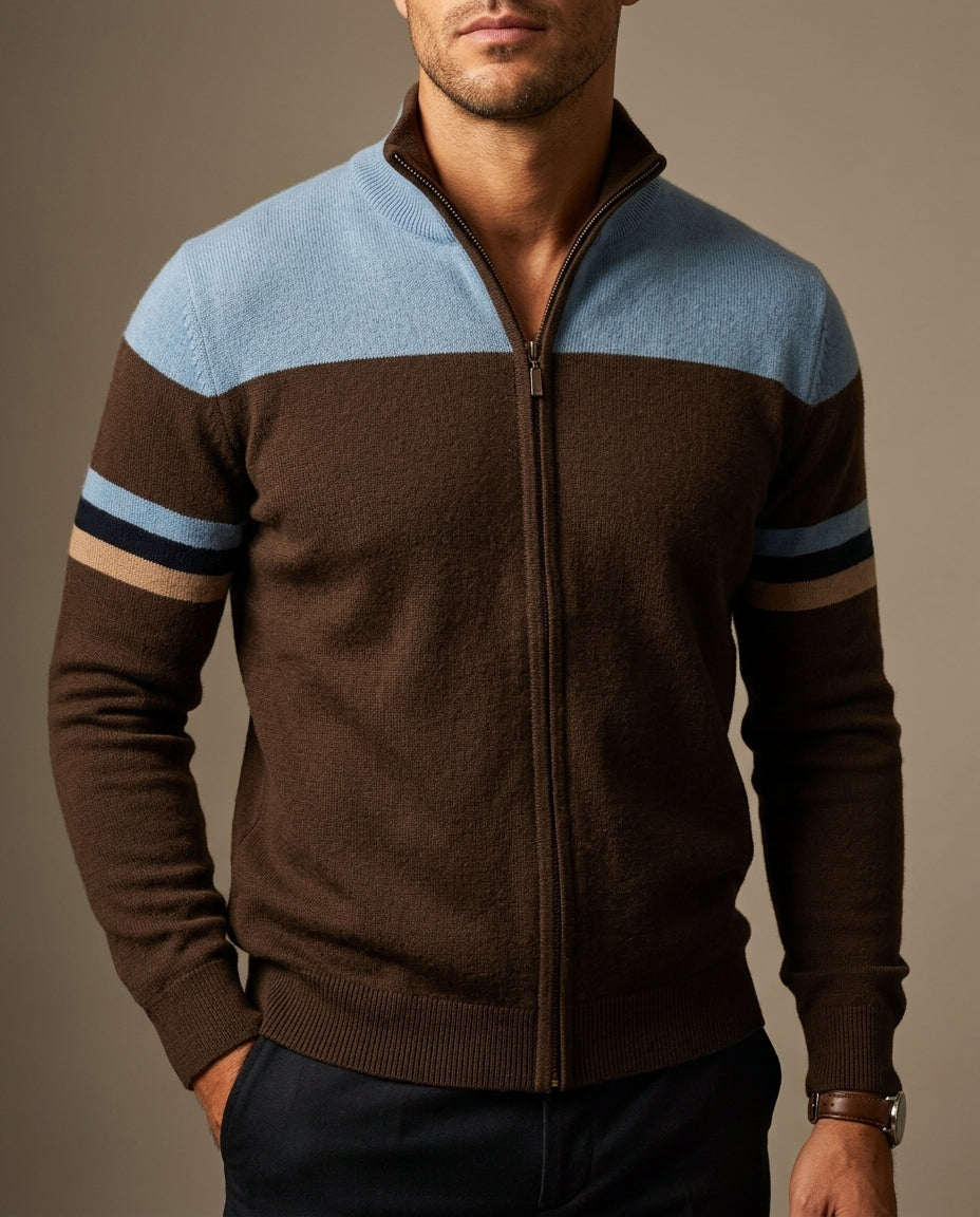Sutton Men's Zip Up Fleece Jacket