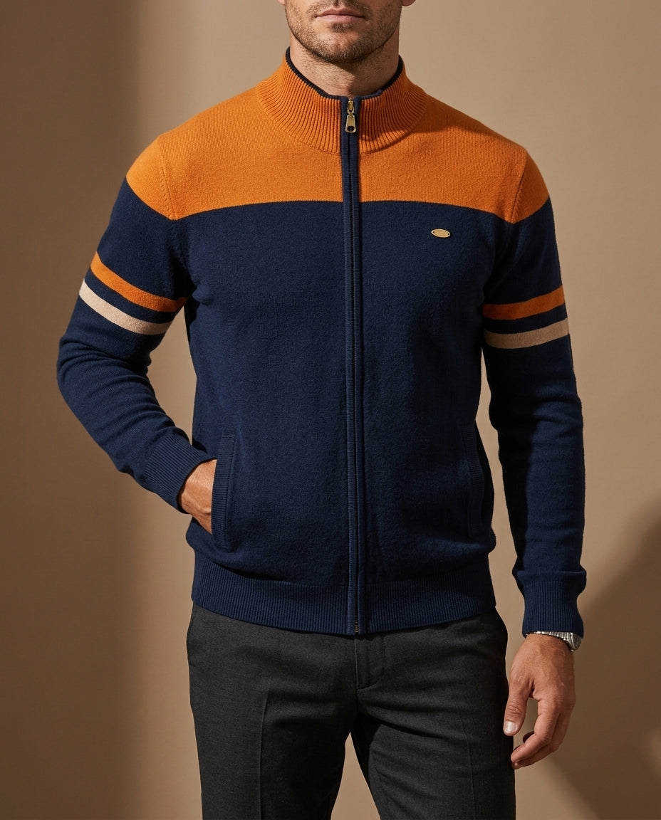 Sutton Men's Zip Up Fleece Jacket