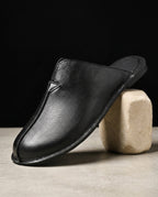 Prescott Men's Leather Backless Mules
